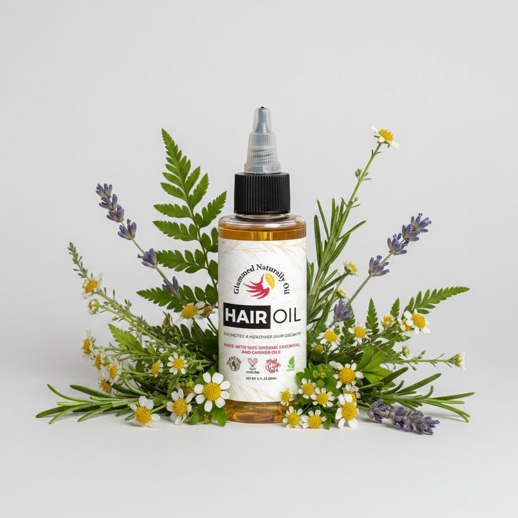 Organic Hair Growth Oil for Stronger, Healthier Hair