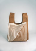 Labyrinth Beige Handbag