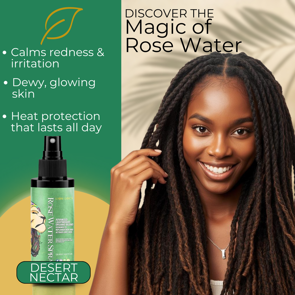 Advanced Rose Water Spray Treatment - Desert Nectar