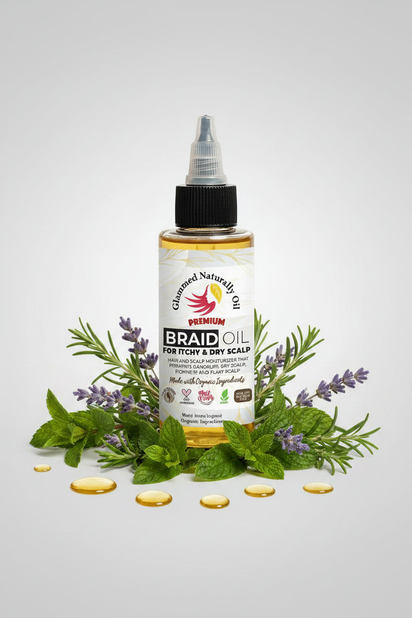 Braid Oil for Dry Scalp