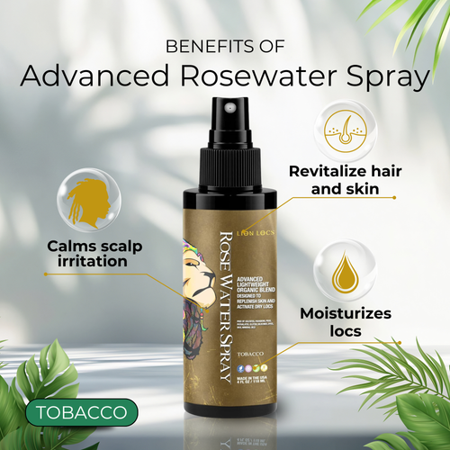Advanced Rose Water Spray Treatment - Tobacco